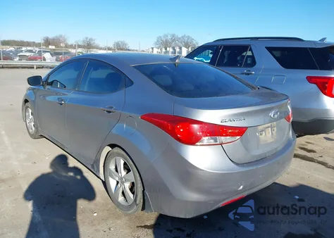 2012 Hyundai Elantra Gls (Ulsan Plant) из США, поврежденный, VIN KMHDH4AE2CU356888
